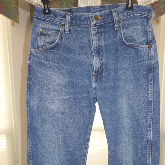 Wrangler® Five Star Premium Denim Regular Fit Jeans Midnight Rinse (96501MR) - Picture 2 of 4